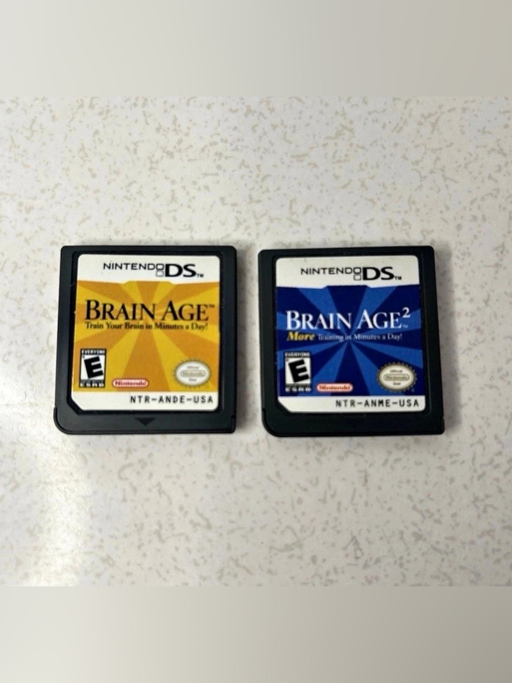 Brain Age: 1 & 2 Train Your Brain in Minutes a Day (Nintendo DS)
